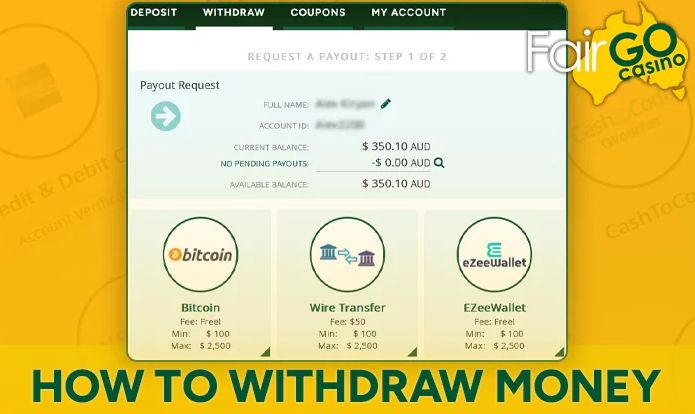FairGO withdrawal speed info