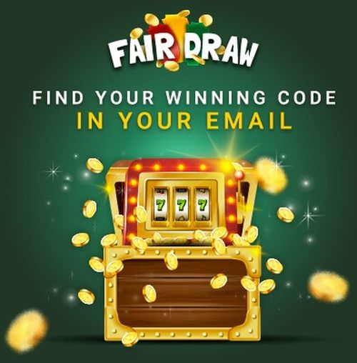 Fair draw at Fair GO Raffle: win between $50 - $500 bonus